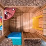 Medinė vaikų žaidimų aikštelė su čiuožykla ir smėlio dėže | Adventure Playhouse and Slide | Step2